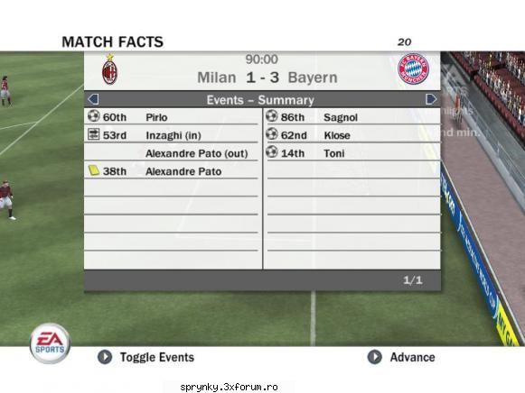 bayern - ac *������ rezultat etapa ii  ������*