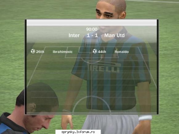 inter milano 1-1 manchester united :x  :x  :x *������ rezultat etapa ix  ������*